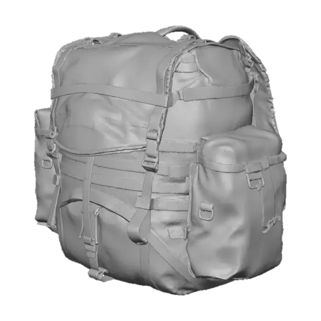 3D model for Camouflage Backpack