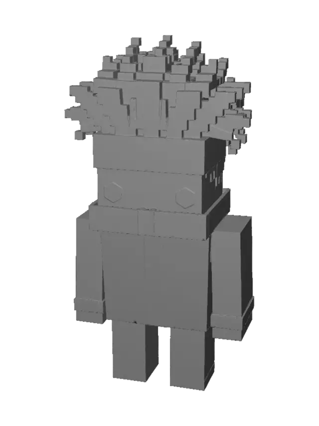 3D model for Ivory Crowned Suit