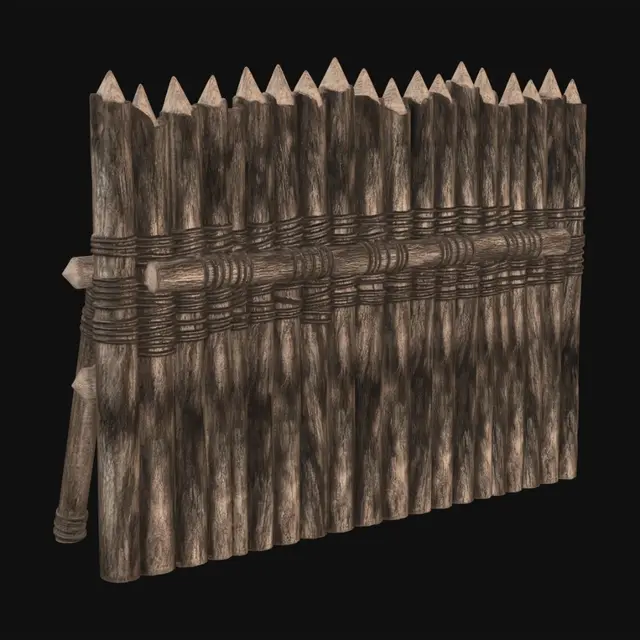 3D model for Spiked Palisade
