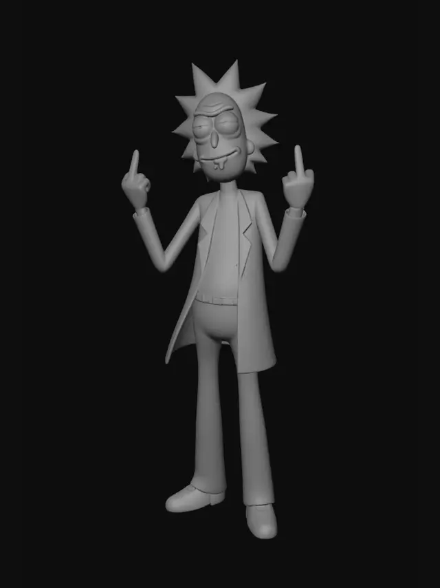 3D model for Rude Rick in the Portal