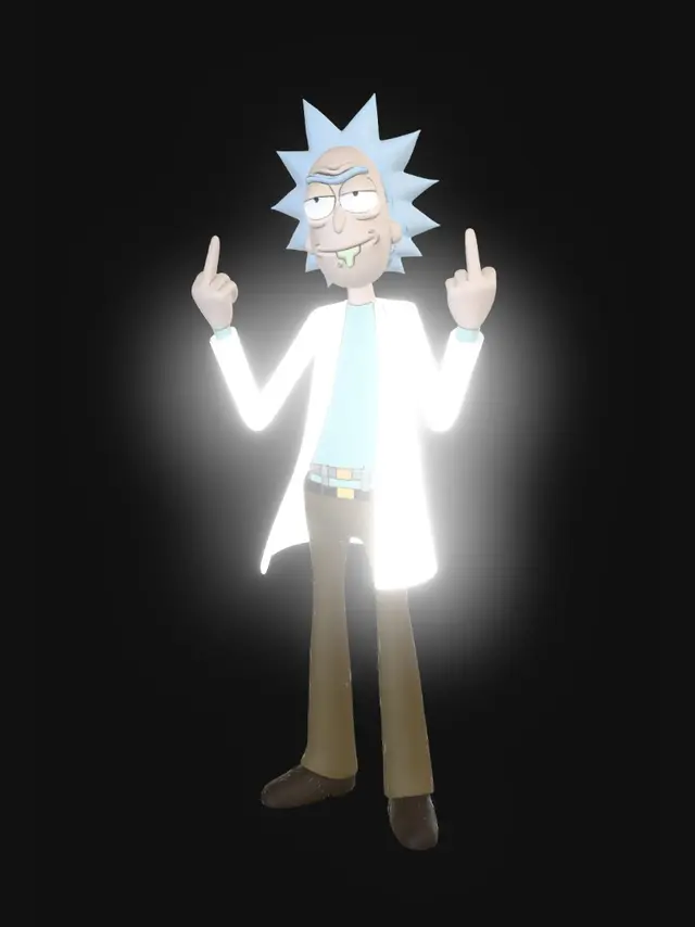 3D model for Rude Rick in the Portal