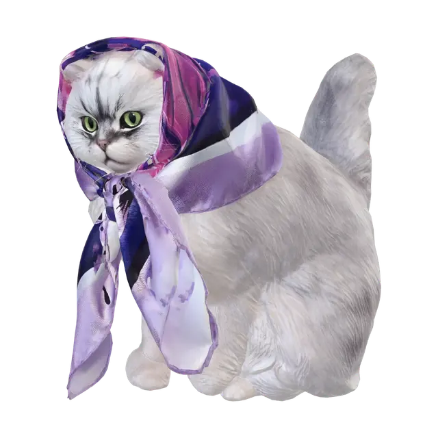 3D model for Princess in a Purple Silk Scarf