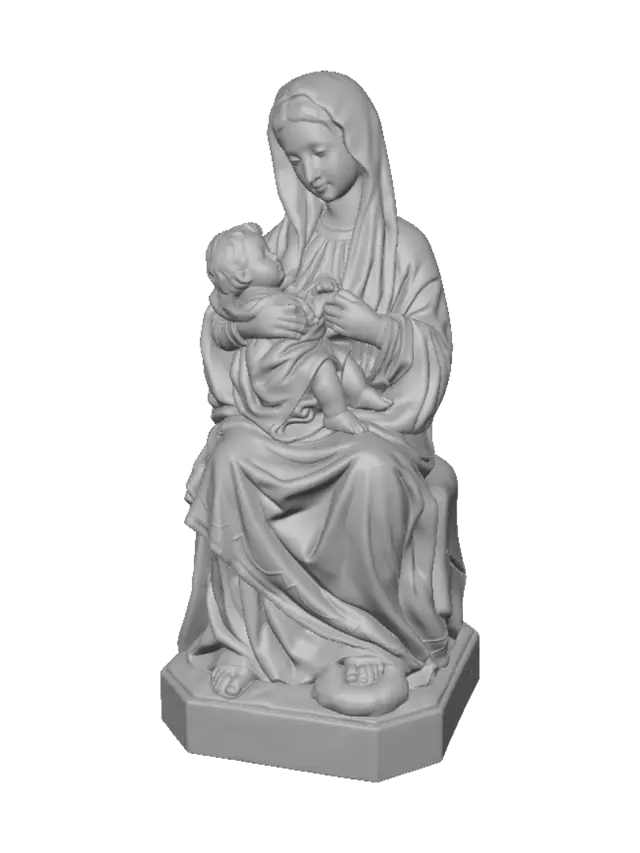 3D model for Madonna and Child