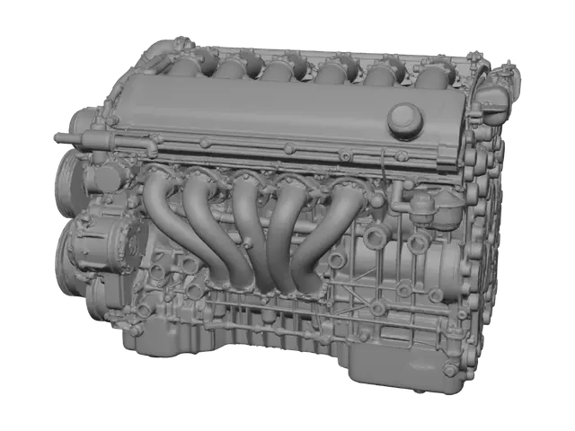 3D model for BMW M Power Inline-6 Engine