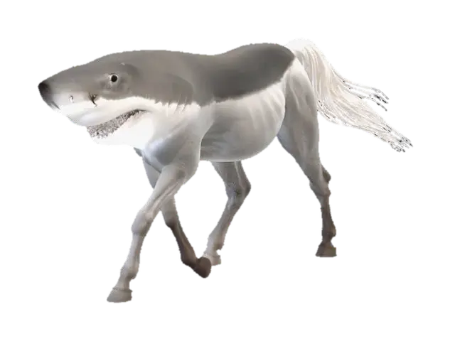 Sharkhead Steed - Cryptid AI 생성 3D 모델