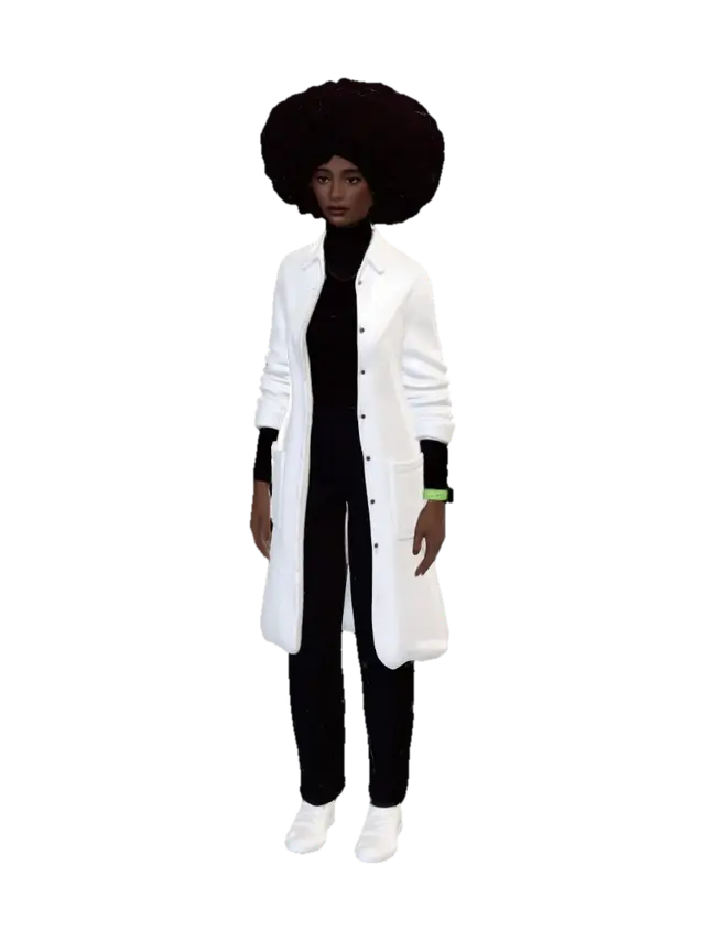 3D model for Monochrome Lab Look
