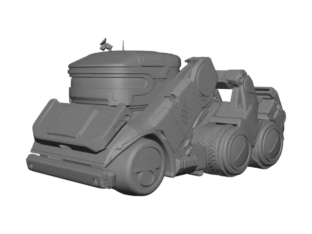3D model for Rustbound Juggernaut