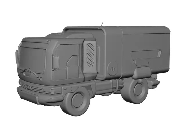 3D model for Traxus Expedition Truck