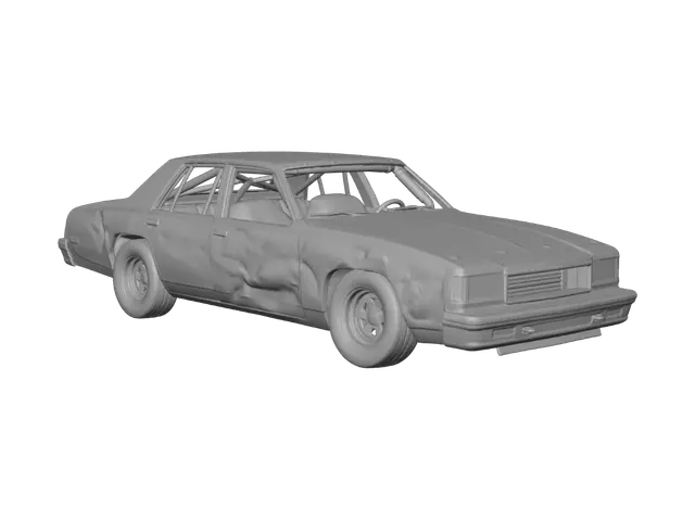 3D model for Flame Wreck Racer