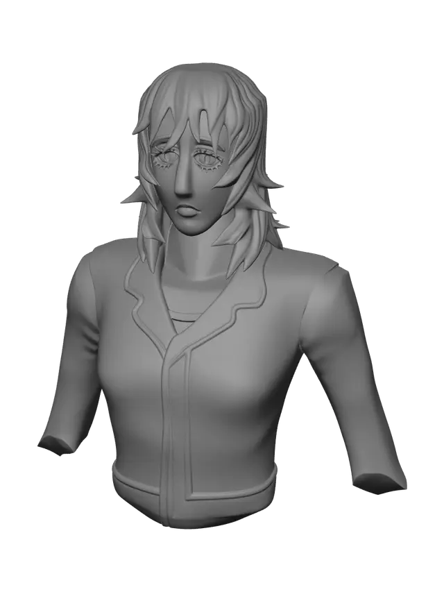3D model for Realistic Anya Mouthwashing