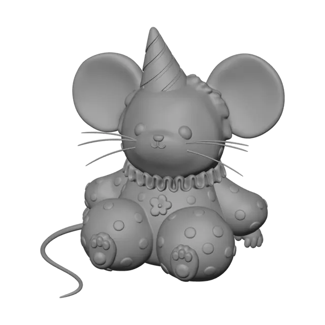 3D model for Pajama Party Mouse