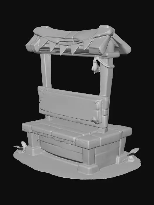 3D model for Donate booth