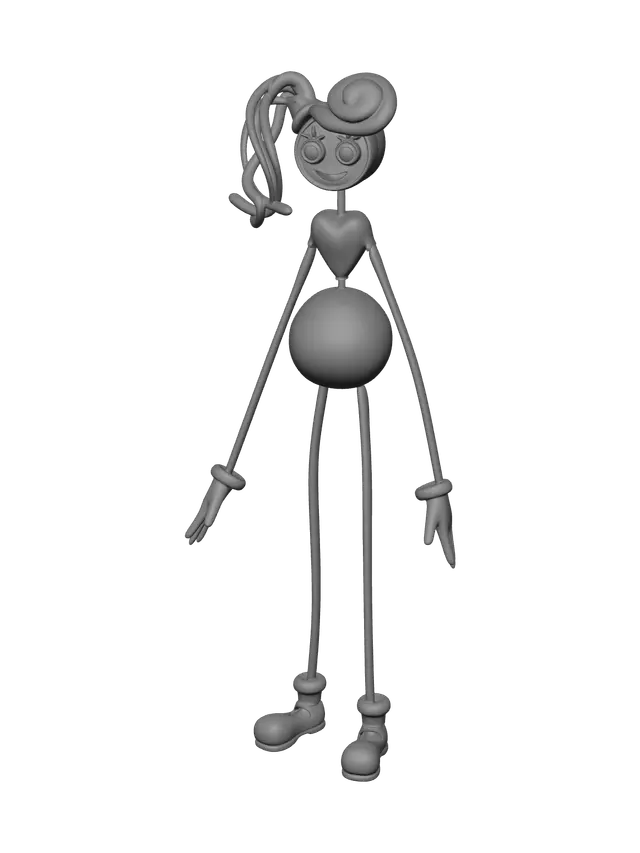 3D model for Fantasy Mommy Long Legs Poppy Playtime
