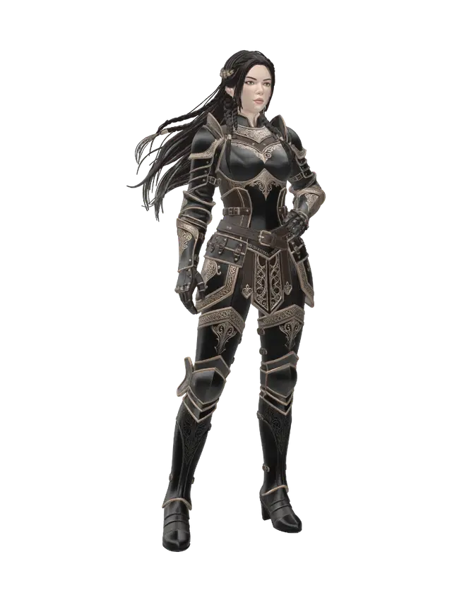 3D model for Gilded Valkyrie