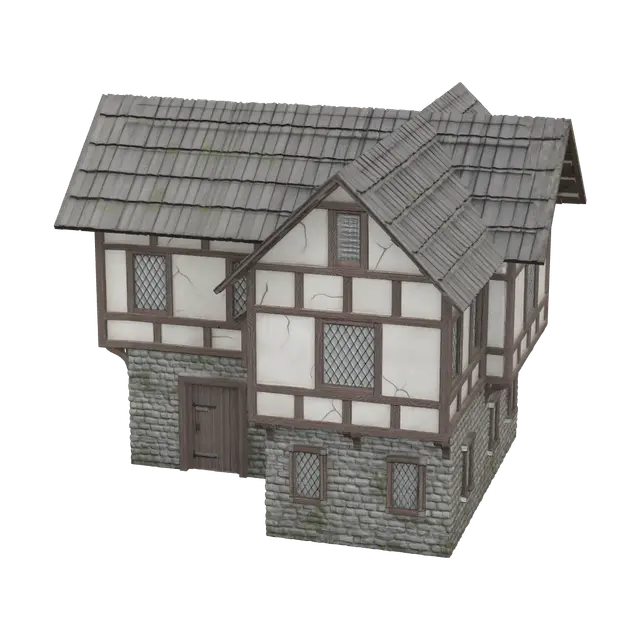 3D model for Ornate Medieval Buildings