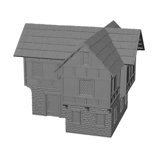 3D model for Ornate Medieval Buildings