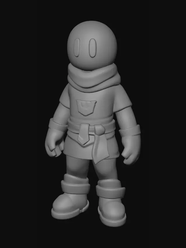 3D model for Base Skin Reference Sheet