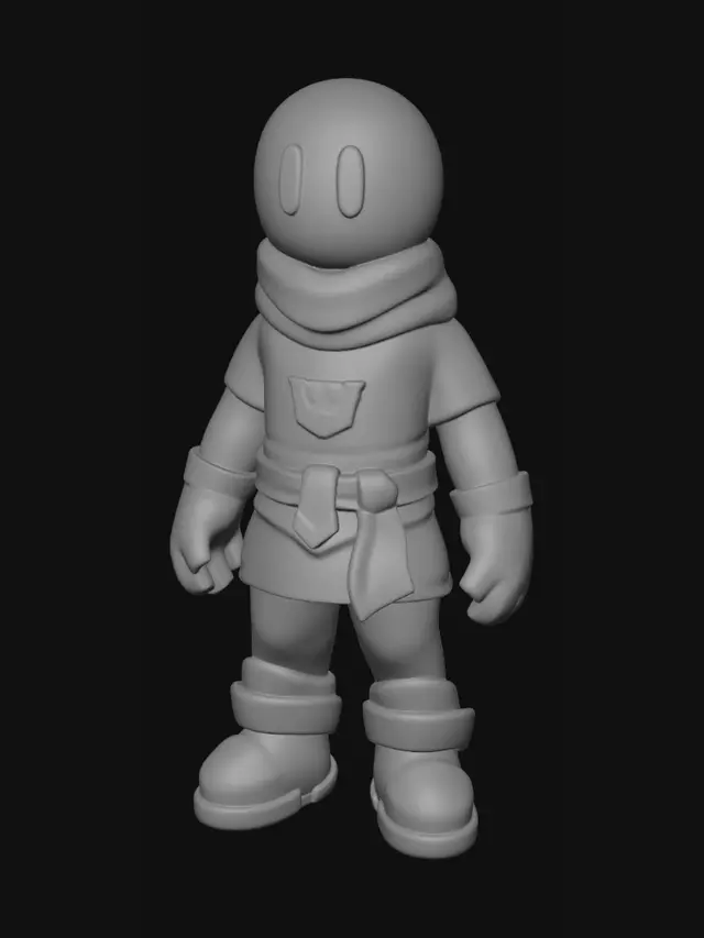 3D model for Base Skin Reference Sheet