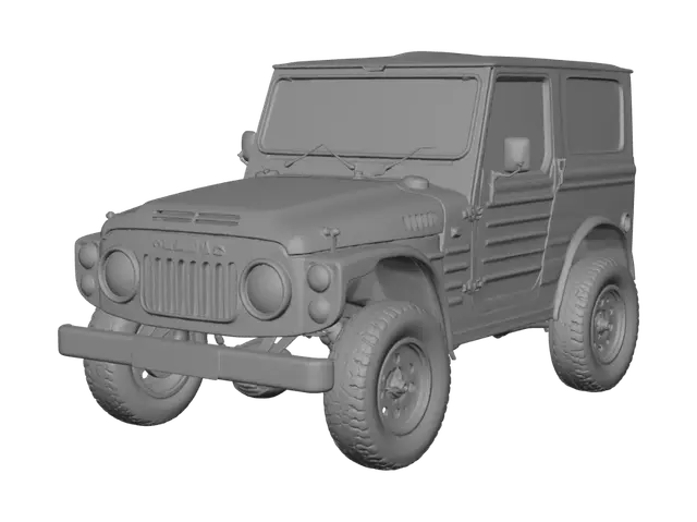 3D model for Snowy Trail Warrior