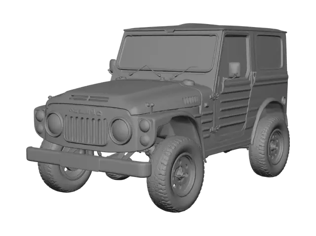 3D model for Snowy Trail Warrior