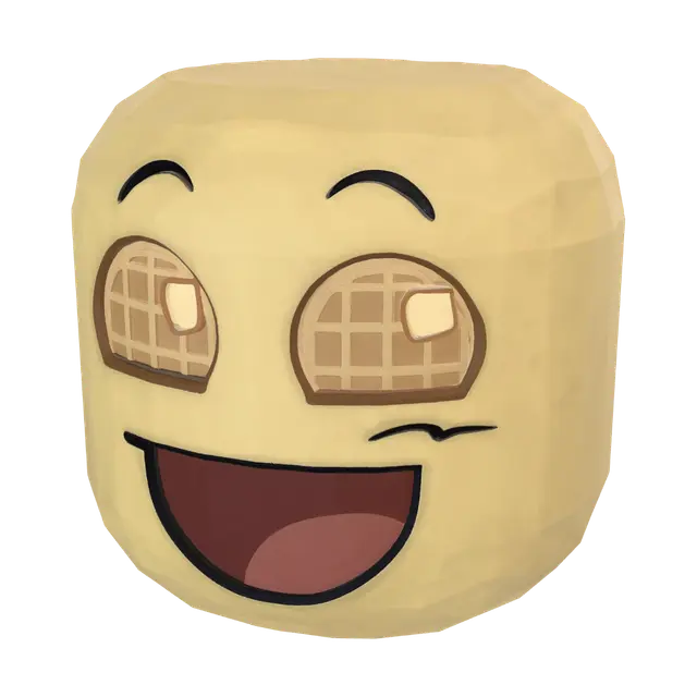 3D model for Waffle-Eyed Grin