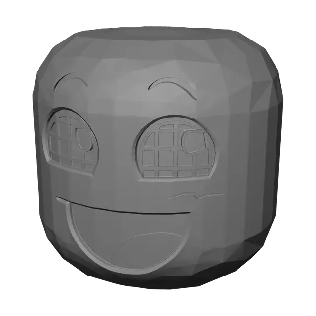 3D model for Waffle-Eyed Grin