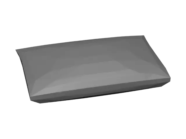 3D model for Swiss cheese wedge