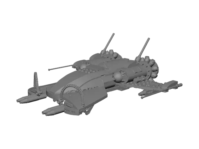 3D model for Space Jet