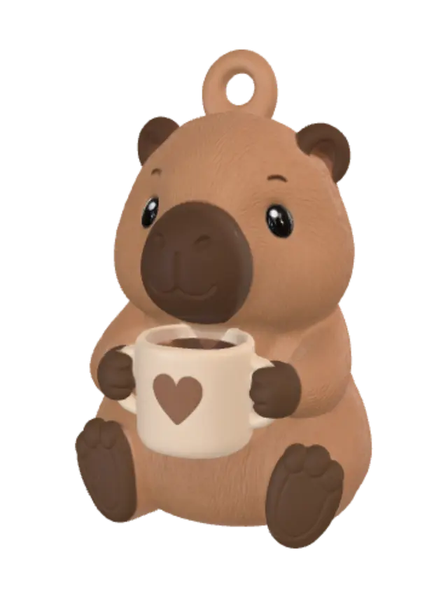 3D model for Beaver's Cozy Coffee Cup