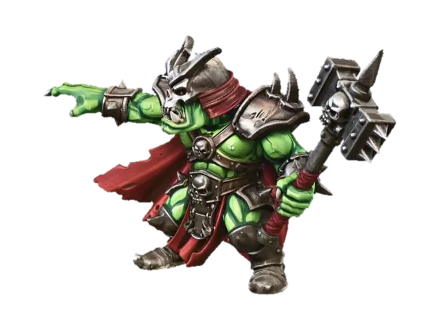 Morktal Shaorc - Kombat 3D model, vytvořený pomocí AI