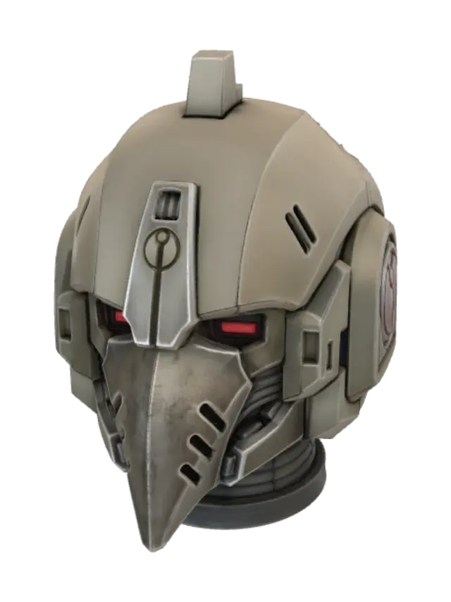 3D model for Gold Sentinel Helmet