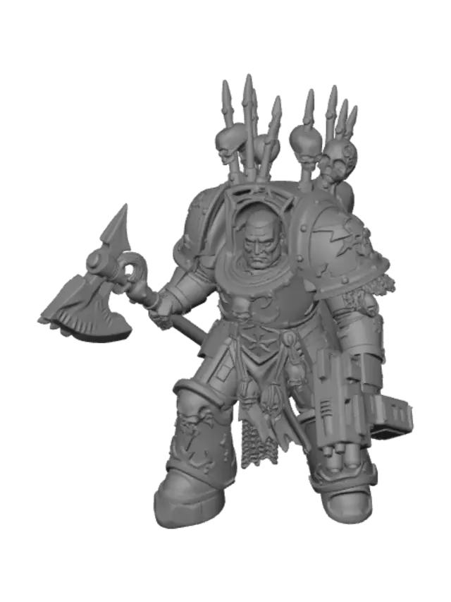 3D model for Skullreaver Warlord