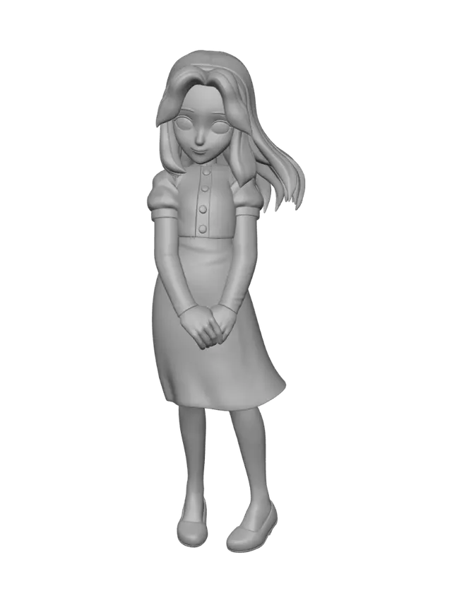 3D model for Azure Fan Assassin