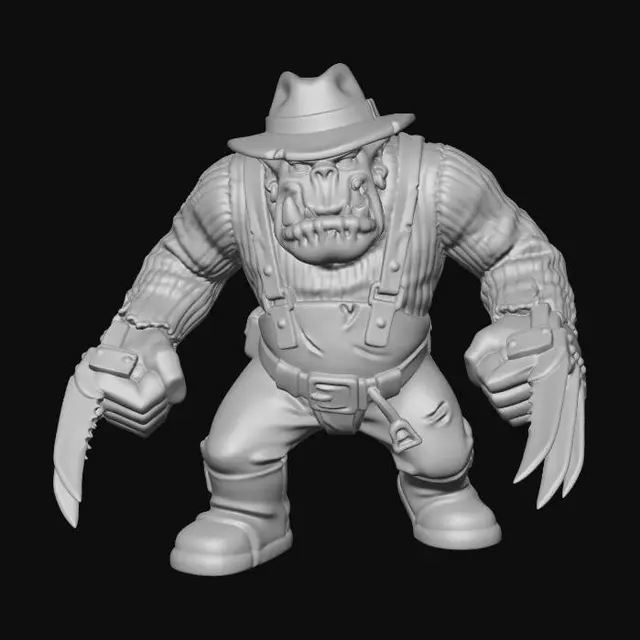 3D model for Ironclaw Goblin