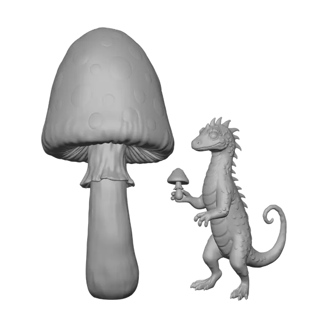 3D model for Mushroom Keeper