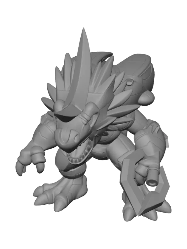 3D model for Mecha Dragon