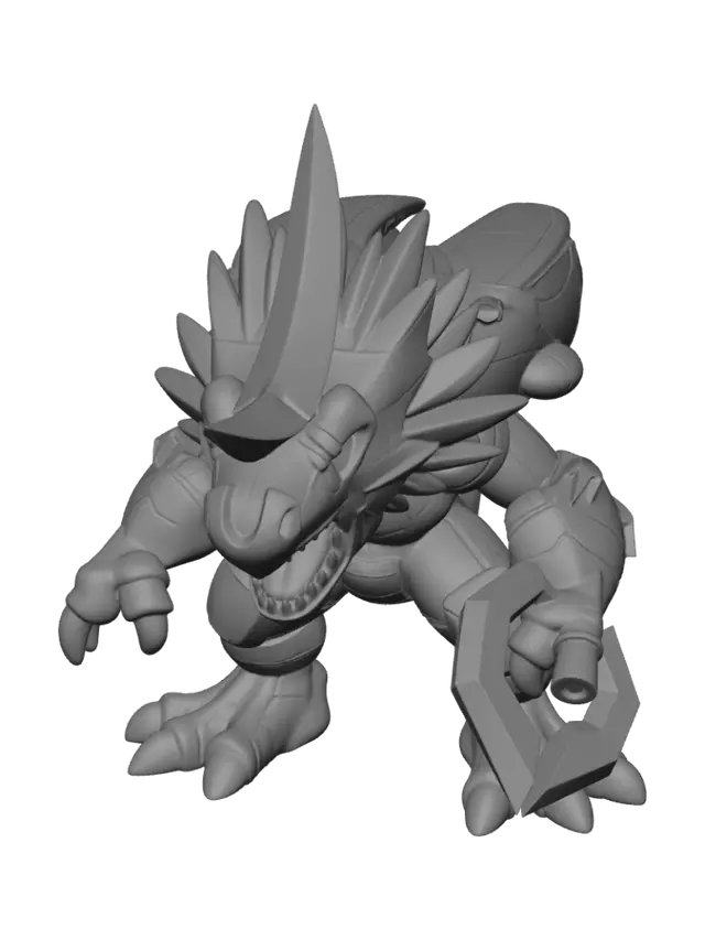 3D model for Mecha Dragon