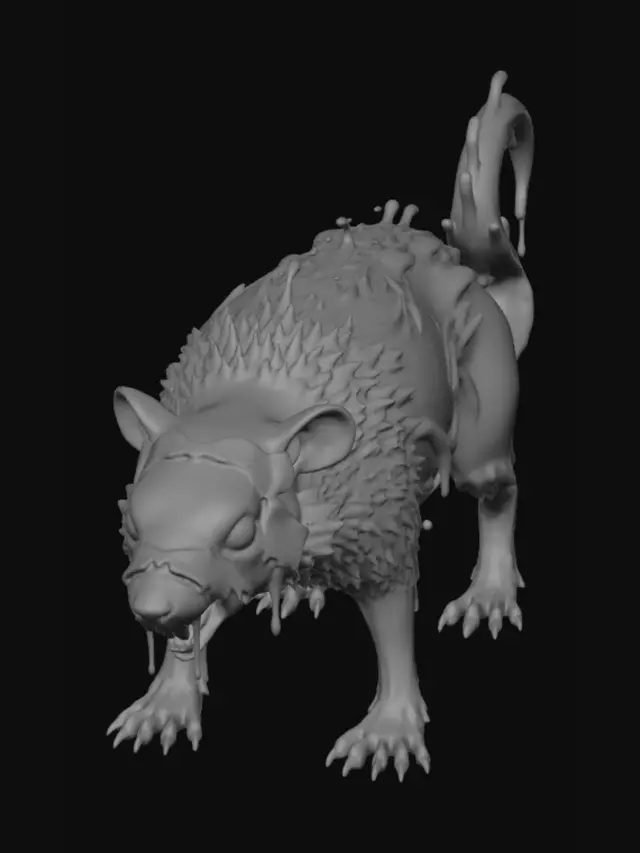 3D model for Neon Tide Rat