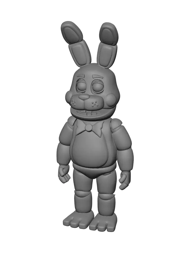 3D model for Toy Bonnie