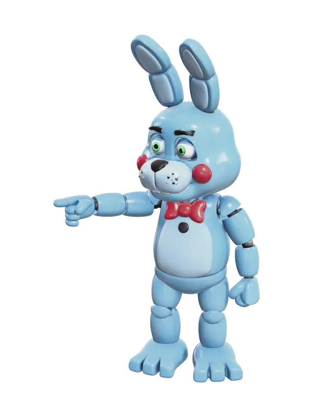 3D model for Realistic Toy Bonnie