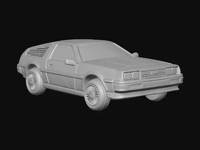 3D model for Felted Vintage Car Sculpture