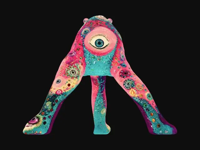 3D model for Prismatic Octopus