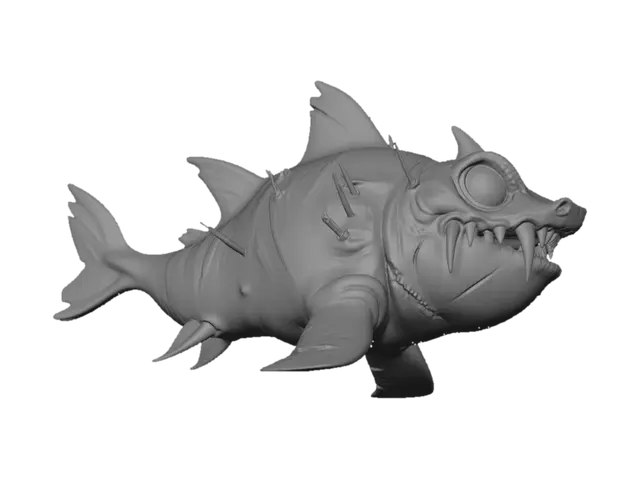 3D model for Deep Sea Nightmare