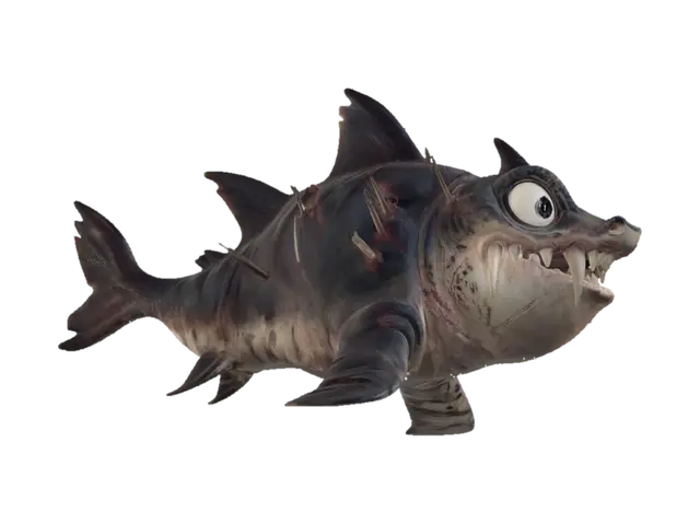 3D model for Deep Sea Nightmare