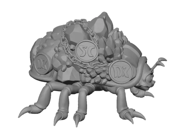 3D model for Crystal Crown Beetle