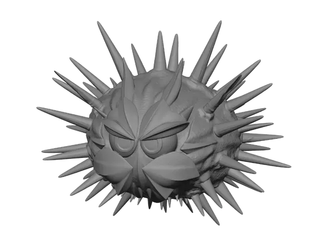 3D model for Angry Spikeball