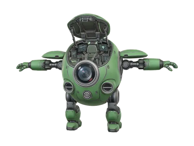 3D model for dragon ball mech