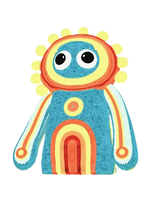 3D model for Sunburst Monster