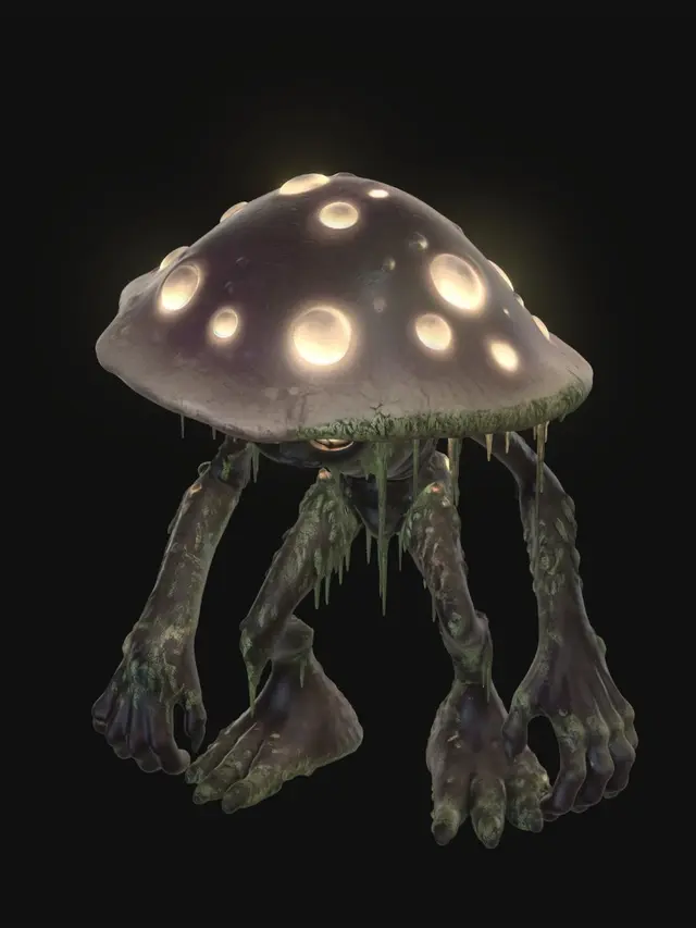 3D model for Glowcap Wanderer