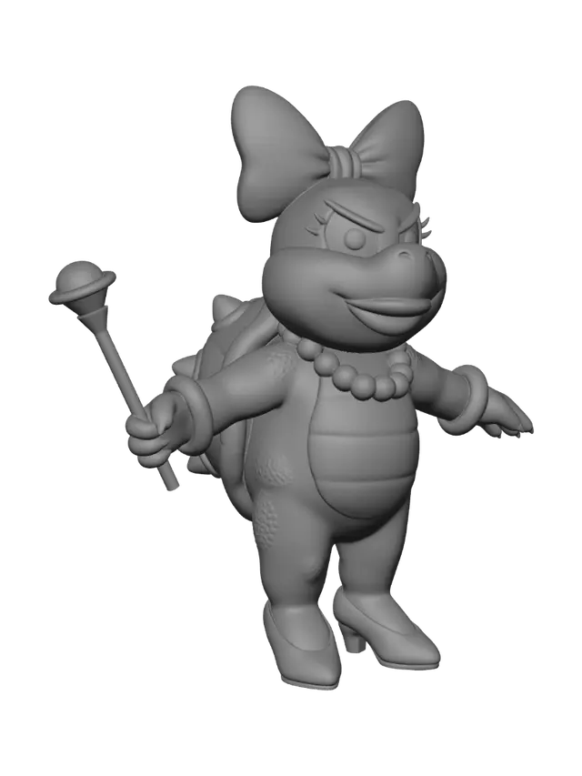 3D model for Princess Bowser